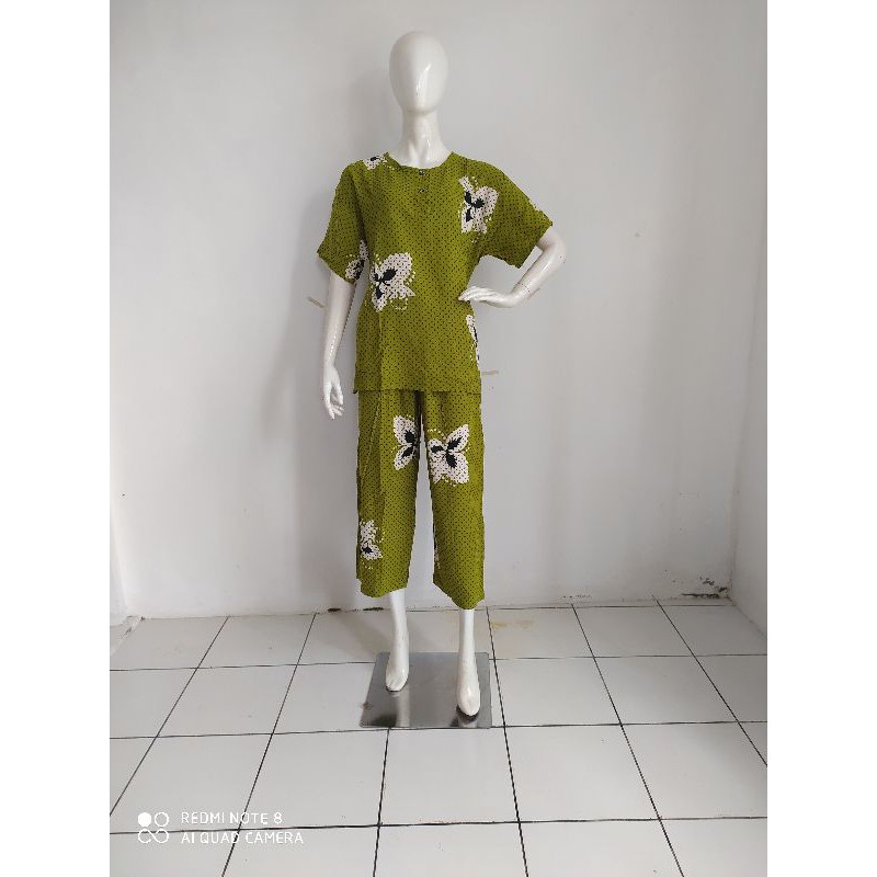 Setelan Celana Batik Wanita Setelan Batik Celana Panjang Rayon