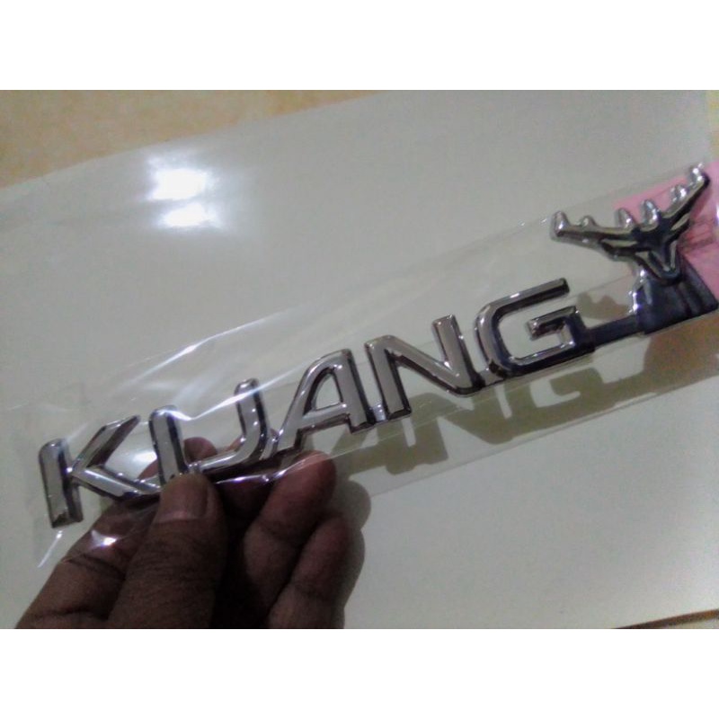 emblem kijang tanduk belakang kijang kapsul