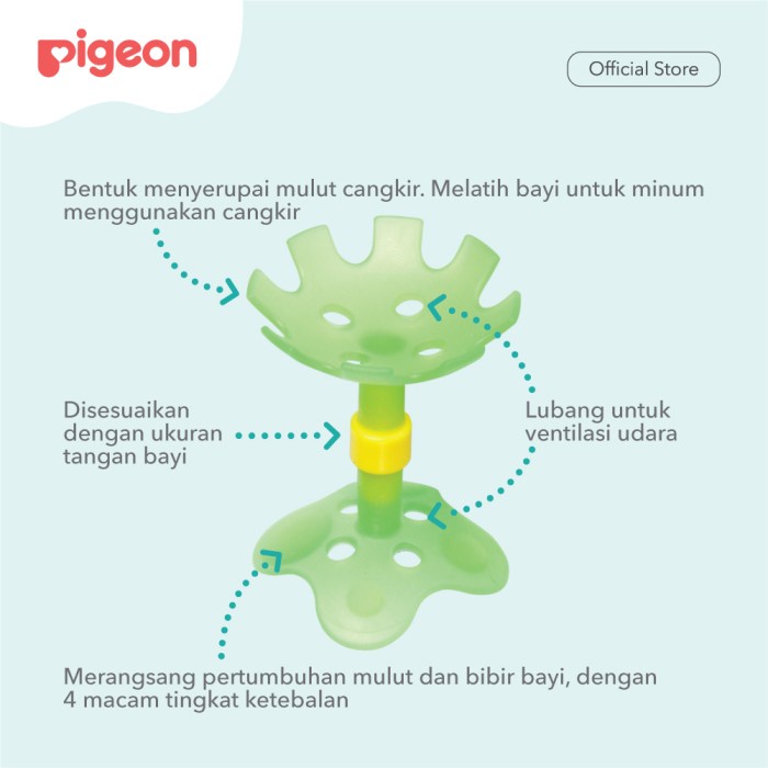 PIGEON TEETHER STEP 1 [ GIGITAN BAYI ]