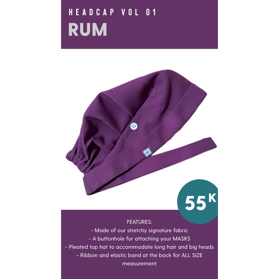 SCRB - HEADCAP - TOPI MEDIS - Volume 1