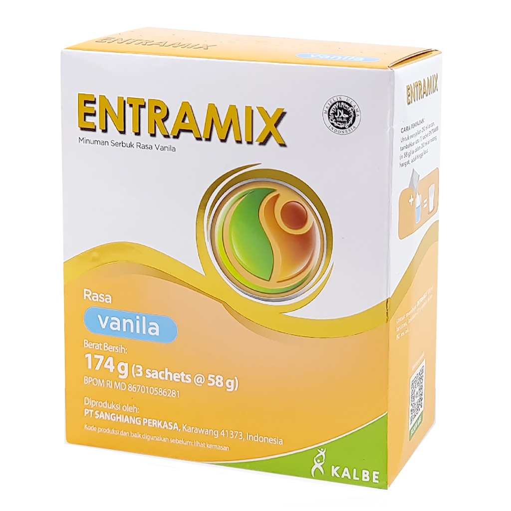 Entramix Vanila 174 gr Kalbe