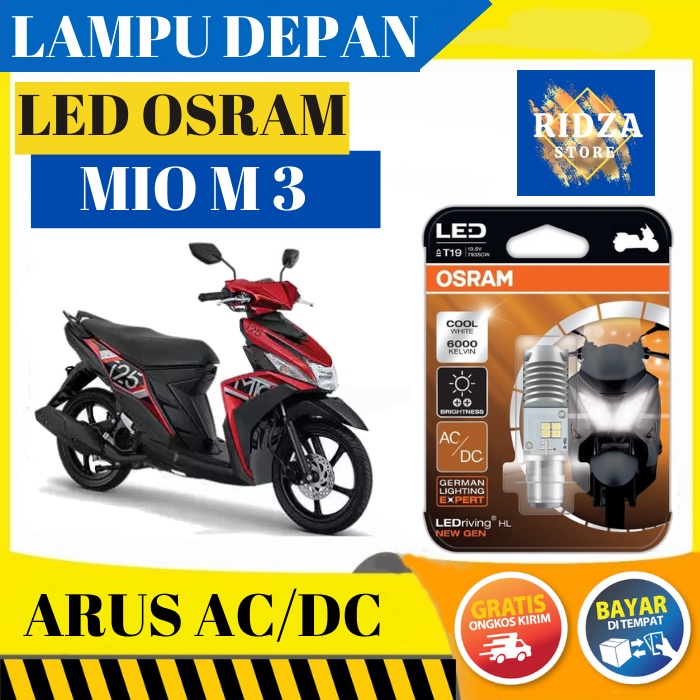 LAMPU DEPAN LED OSRAM YAMAHA MIO M3 ORIGINAL