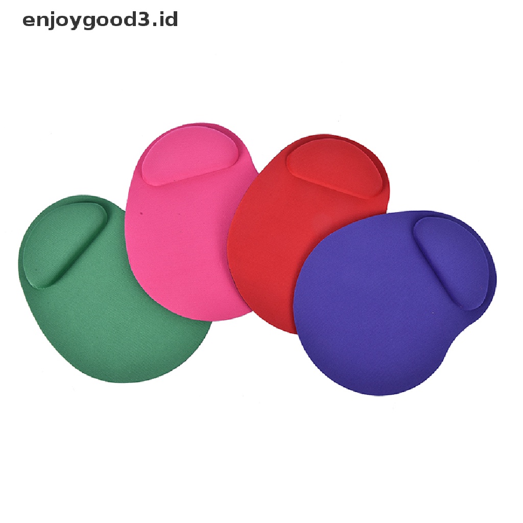 (Dd) Mouse Pad Bahan Karet Anti Slip Dengan Bantalan Pergelangan Tangan Untuk Komputer Pc / Laptop