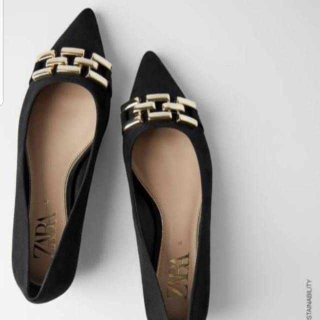 SEPATU WANITA ZARA ORIGINAL ZARA ORISEPATU WANITA FLAT IMPORTSEPATU KERJA WANITA BRANDED
