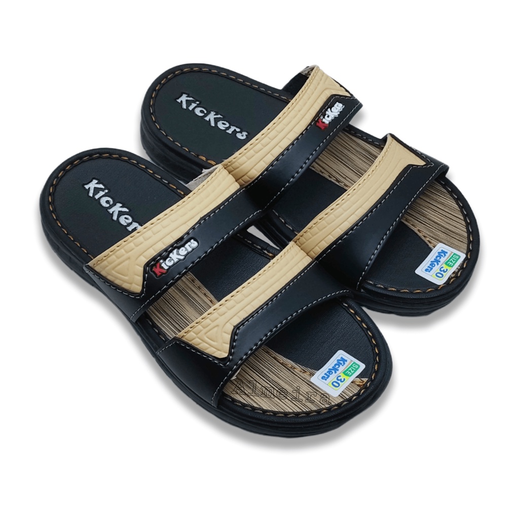 Sandal Selop Anak Cowok Casual Kickers Kekinian