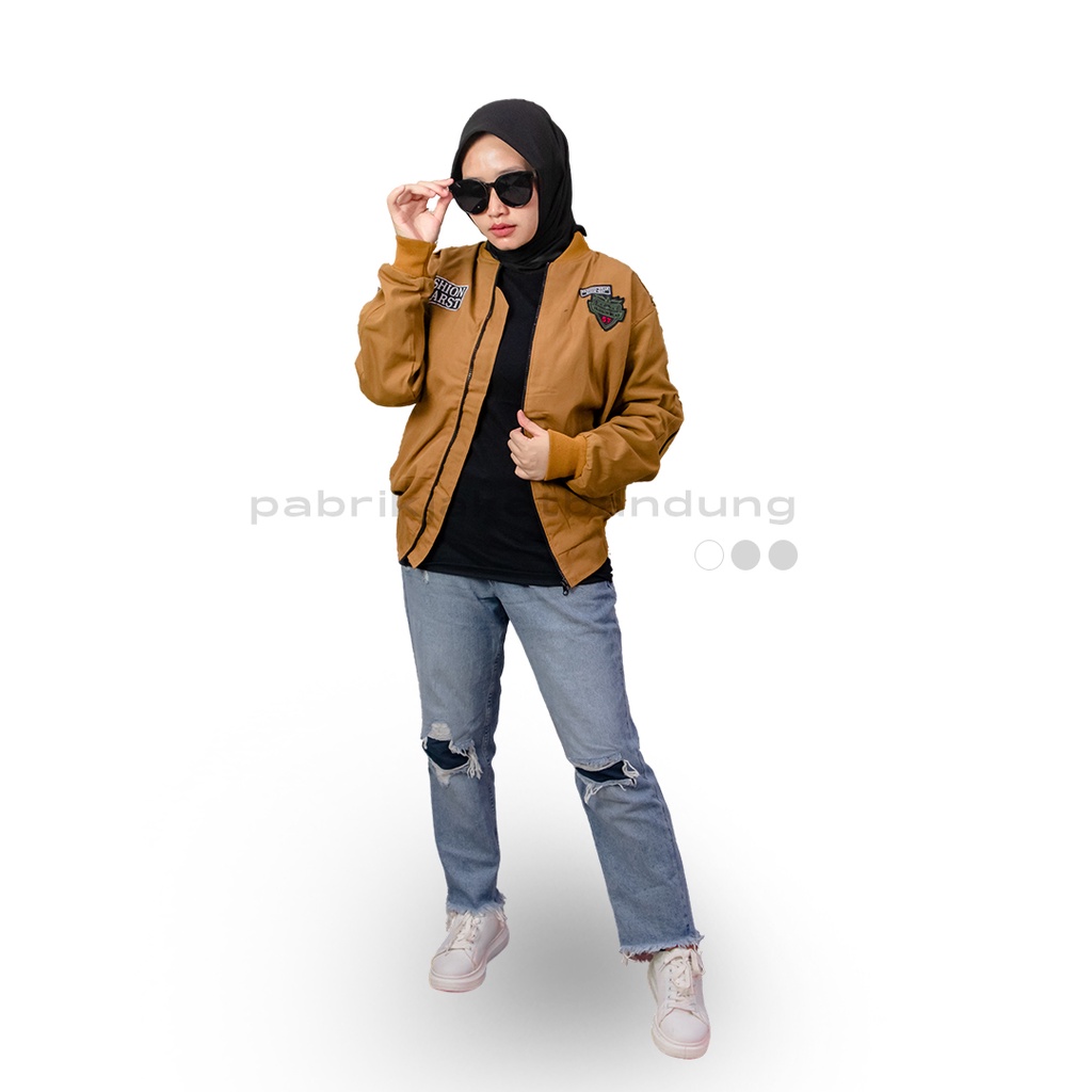 ARAGON BOMBER MUSTARD || Jacket Bomber Pilot || Jaket Pria Masakini