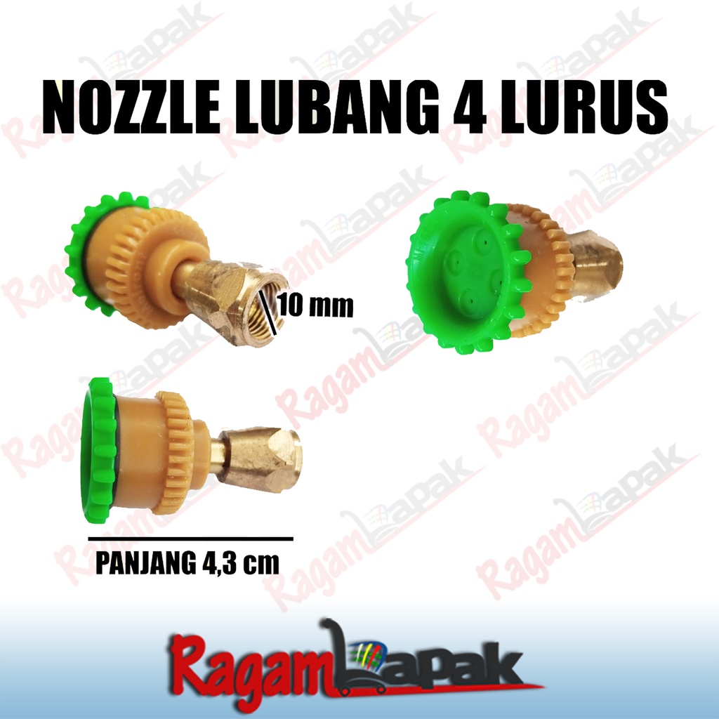 Jual SPUYER / NOZEL TANGKI ELEKTRIK MALAYSIA DRAT KECIL LUBANG 4 LURUS ...