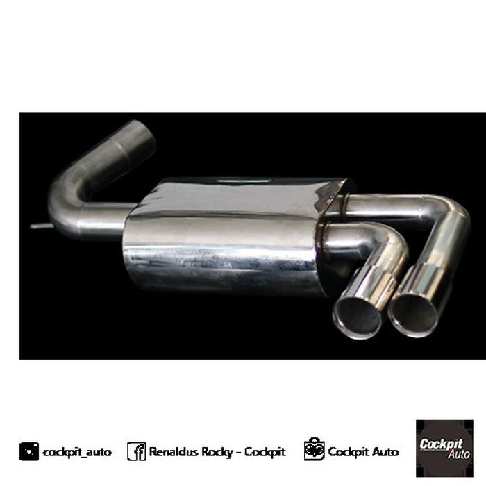 *Otomotif* Custom Exhaust Single Exit BMW F30 B48