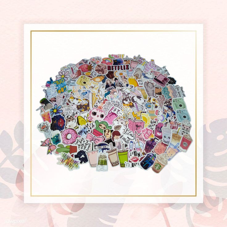 

STIKER TUMBLR Aesthetic GLOSSY + LAMINASI 35++ (TERMURAH)