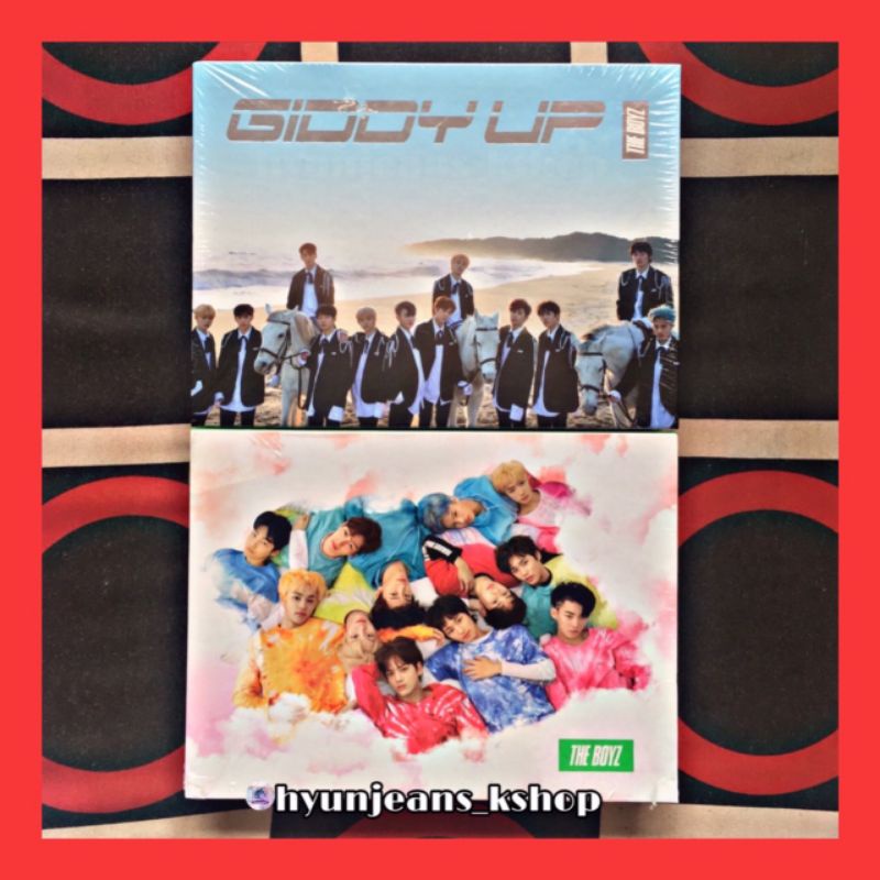 [READY SEALED] THE BOYZ The 2nd Mini Album - THE START / SCENE OF START : GIDDY UP TBZ DEOBI