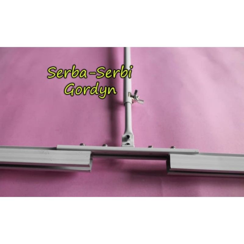 Bracket Ceiling Long Rel Gorden Rumah Sakit