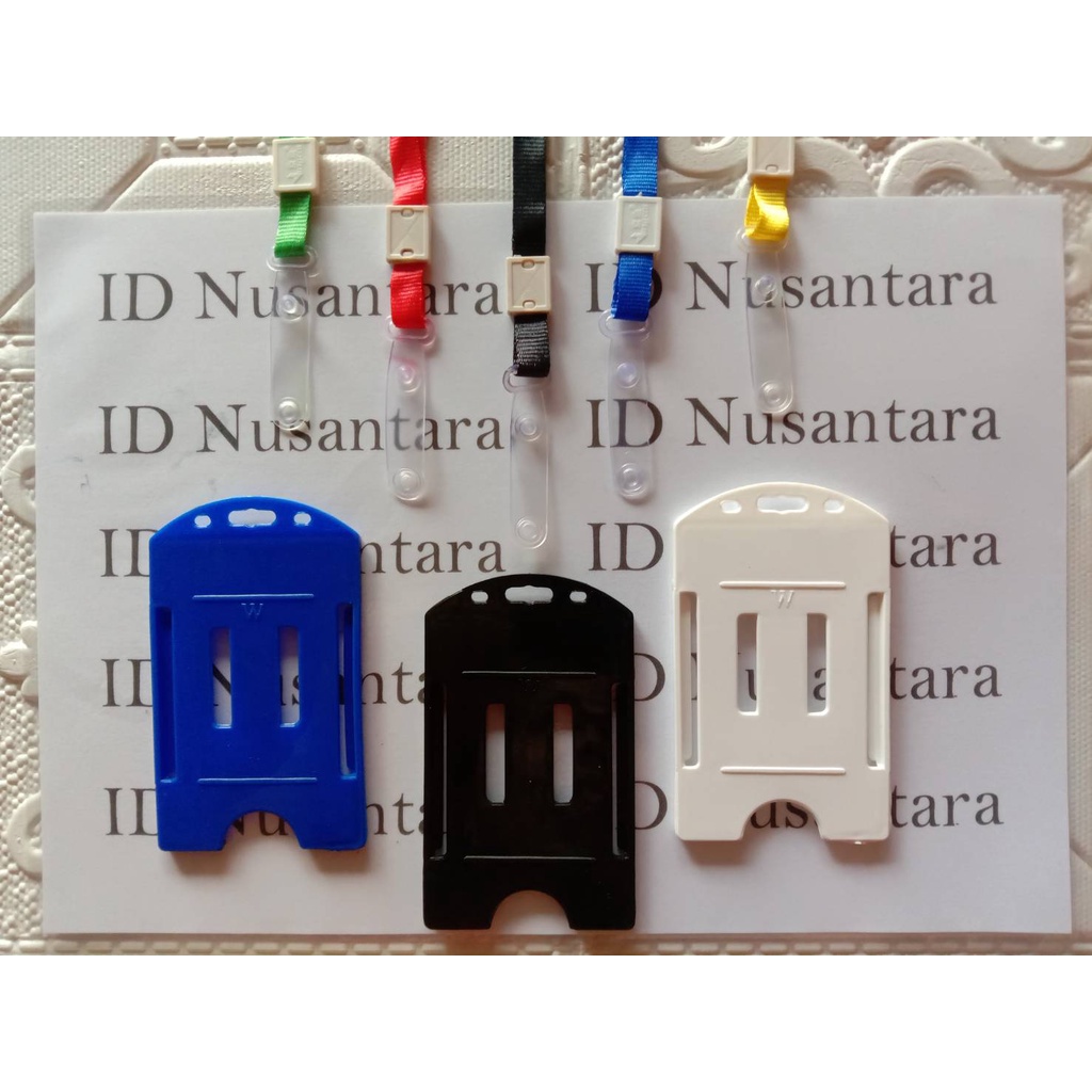 

Paket Tali 1 CM Kait Karet + Casing ID Card Plastik Tebal