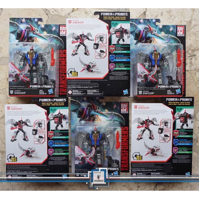 SWOOP Dinobots - Transformers Power Of The Prime / Vulcanicus Combiner