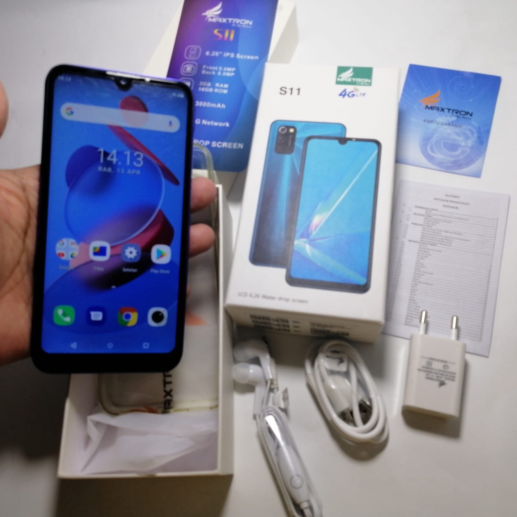 Handphone Android MAXTRON S11 Ram 3Gb Rom 16Gb 4G LTE Second Istimewa