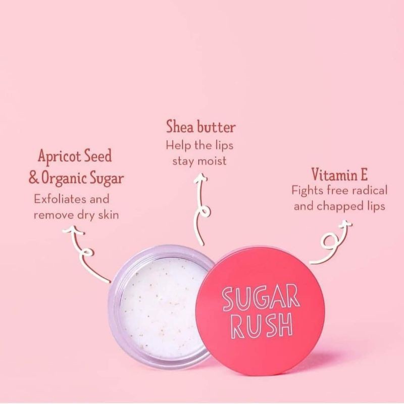 Emina Sugar Rush Lip Scrub 4.2gr