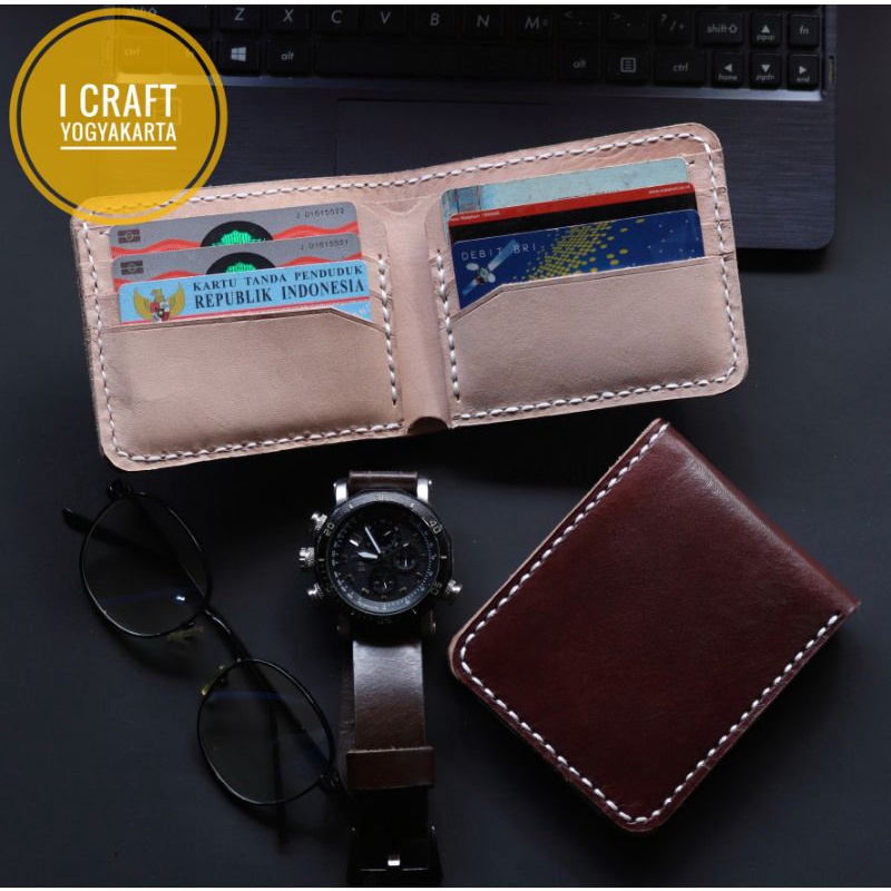 Dompet kulit pria classic full kulit