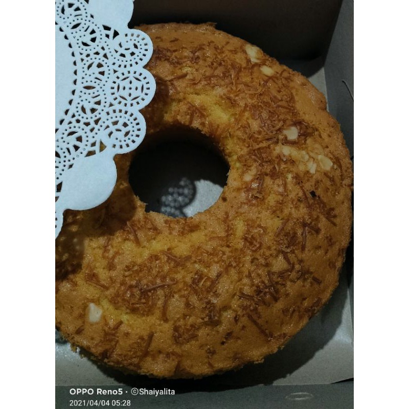 

Bolu panggang double cheese
