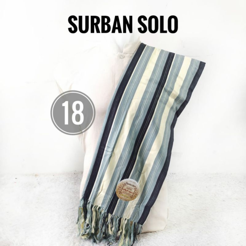 Surban Solo Yaman Masjid Riyadh Seragam Sorban Rayon Ecer Grosir  SN