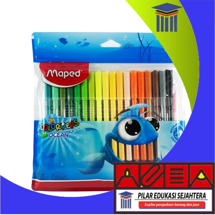 

SPIDOL MAPED 36 WARNA OCEAN 84572502 MURAH
