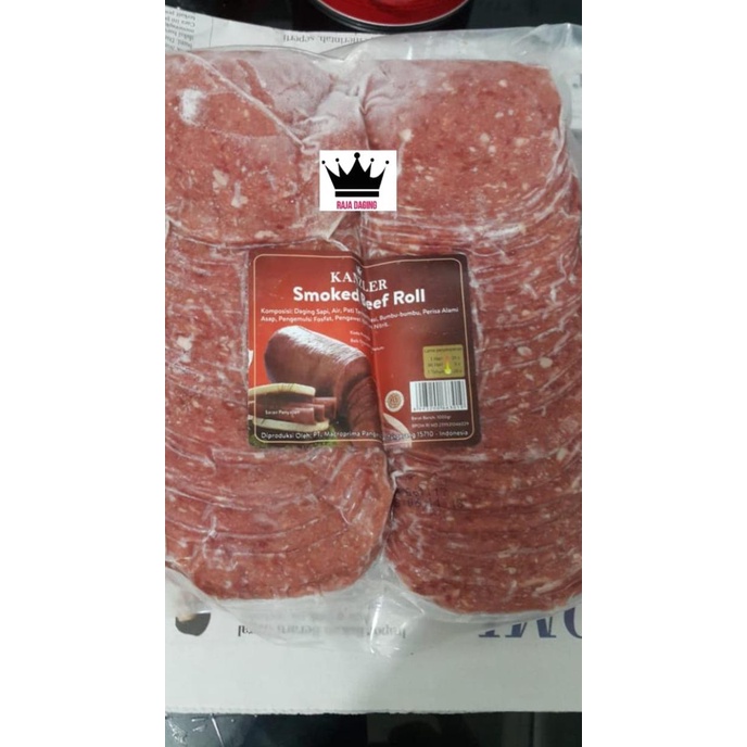 

MAKANAN BEKU / SMOKED BEEF KANZLER @1KG - DIJAMIN TERMURAH!!! NON COD