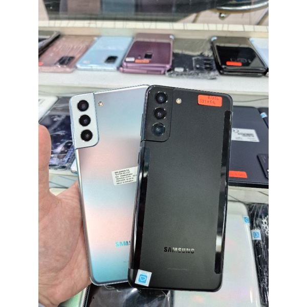 SECOND SAMSUNG S21 PLUS 5G 8/256 GB FULLSET LENGKAP RESMI SAMSUNG