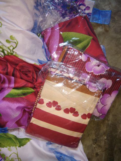 Gorden Tirai Homemade Murah Coklat Brown