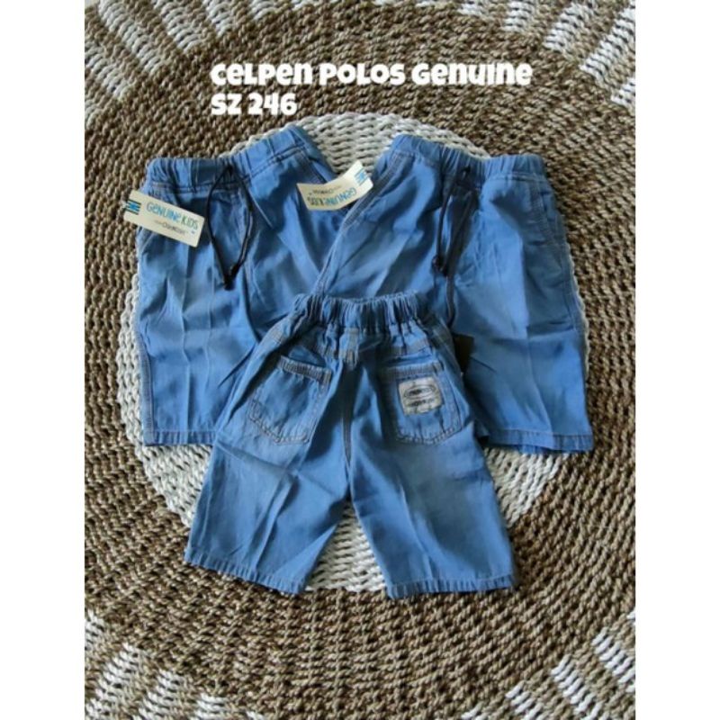 CELANA PENDEK JEANS GENUINE