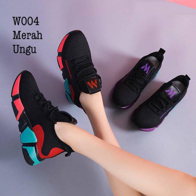 Sepatu wanita impor Sneakers#W004