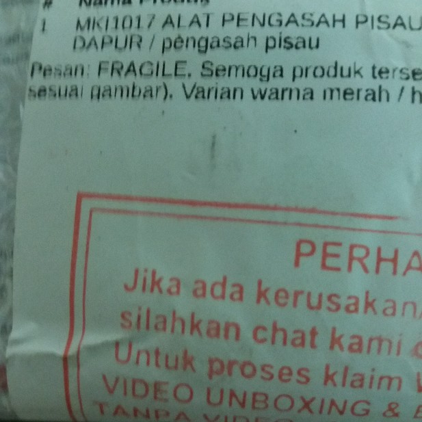 Mki1017 Alat Pengasah Pisau Dapur / Pengasah Pisau