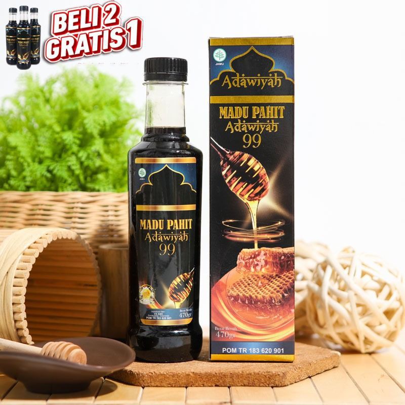 

MADU HITAM ADAWIYAH 99 PLUS PROPOLIS DAN INSULIN
