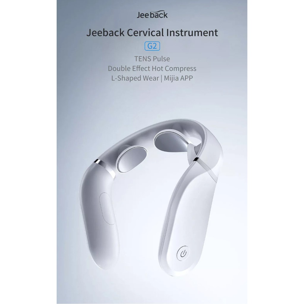 XIAOMI JEEBACK G2 - Far Infrared Cervical Neck Massager - Alat Pijat Leher Ajaib dari XIAOMI