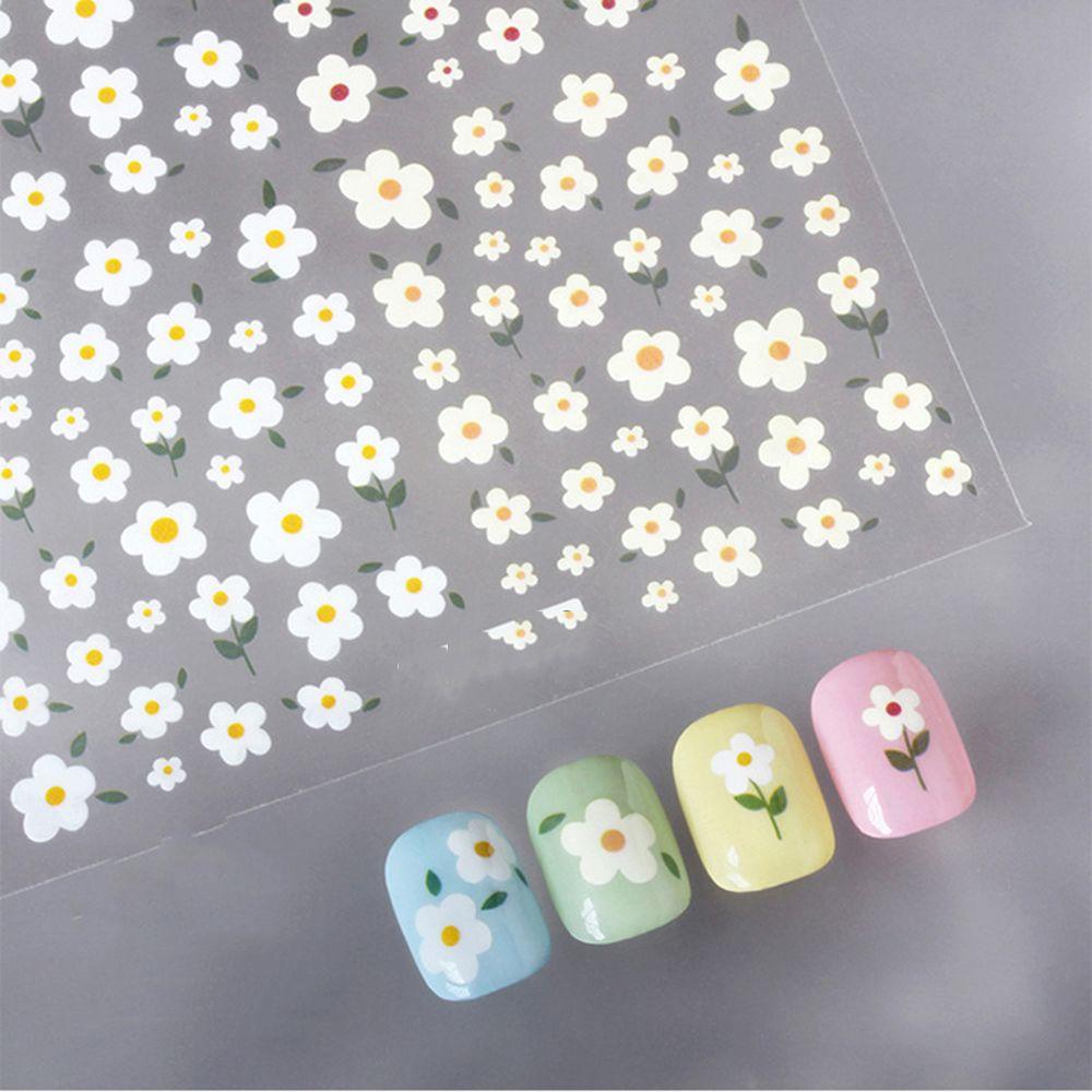 TOP Stiker Kuku Fashion DIY Dekorasi Nail Art Perekat Diri