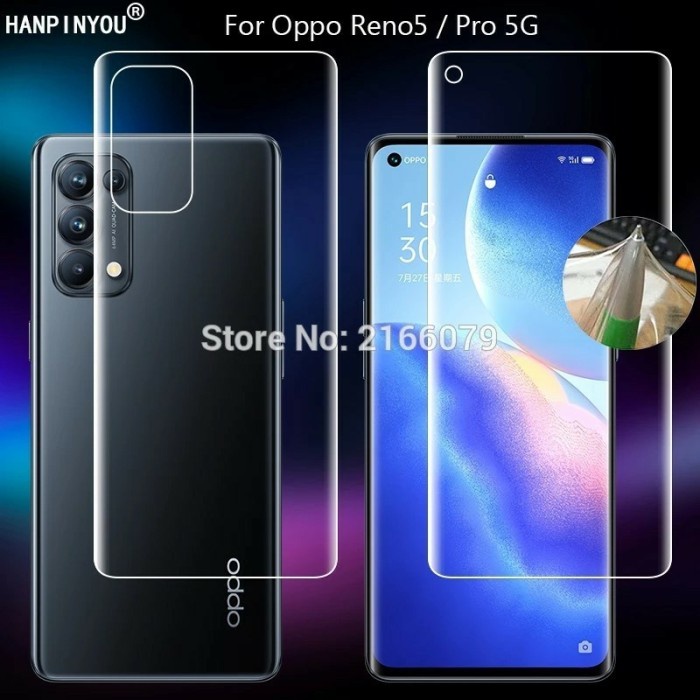 XIAOMI MI11 LITE / MI 11 ULTRA - HYDROGEL MATTE / ANTI GORES DEPAN BELAKANG