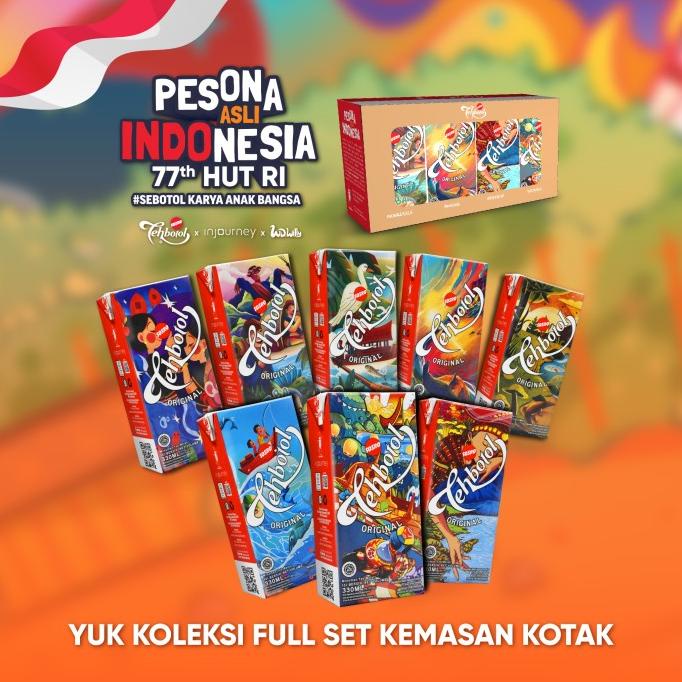 

[COD] Limited Edition Box Set Tehbotol Sosro - Kotak 330ml isi 8pcs [COD]