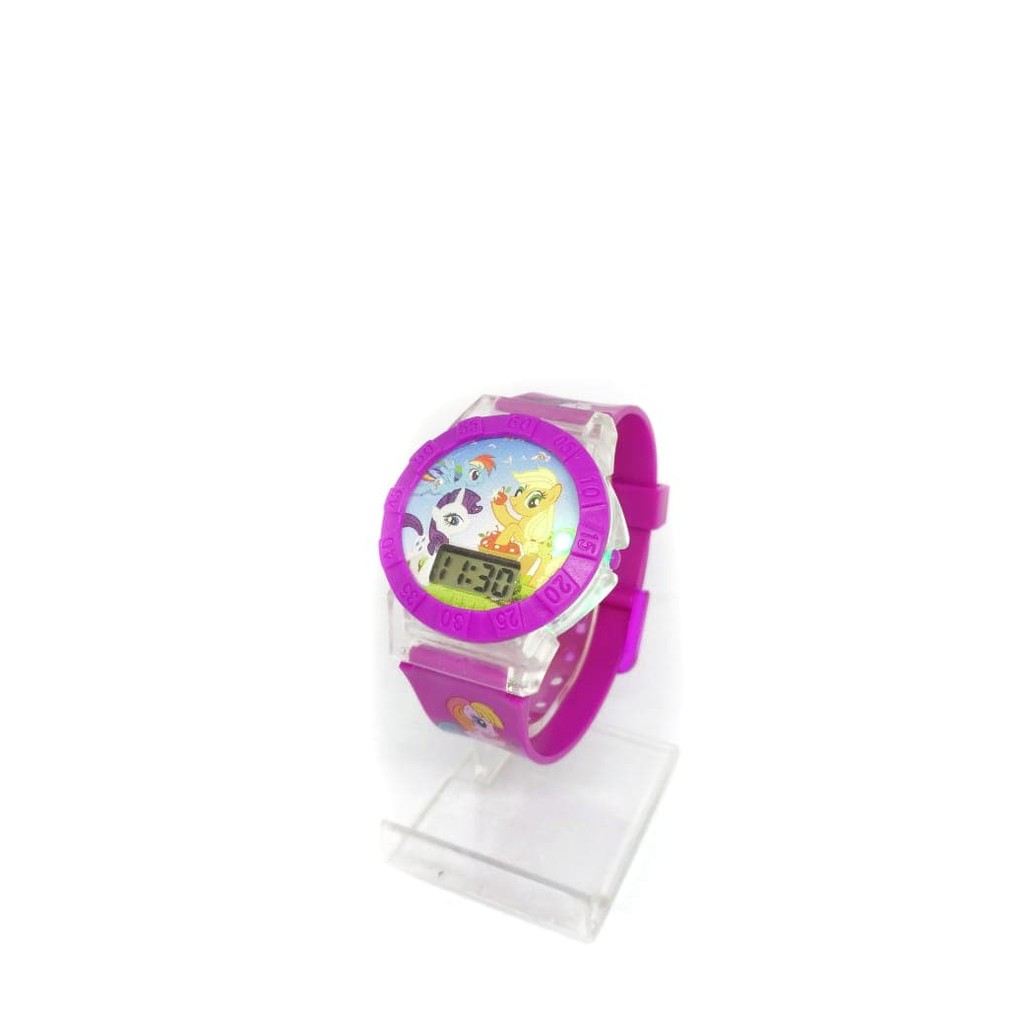 Super Murah! JAM TANGAN ANAK PEREMPUAN DIGITAL MY LITTLE PONY LAMPU DIGITAL MURAH