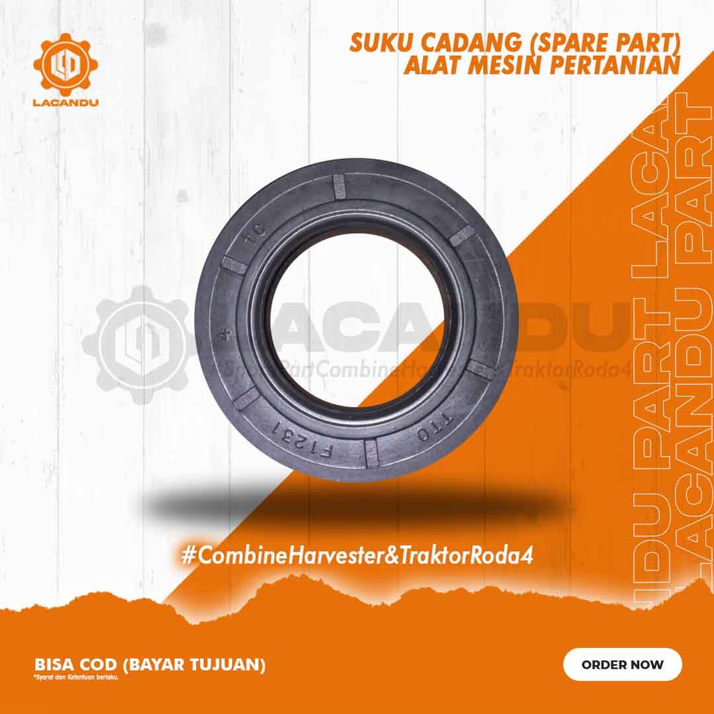 SEAL OIL SHAFT ROTARI YANMAR 393/494 untuk TRAKTOR RODA 4