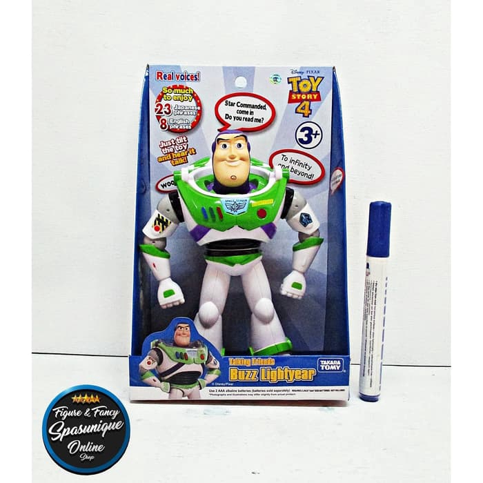 Action Figure Toy Story 4 Talking Buzz Lightyear By TAKARA TOMY