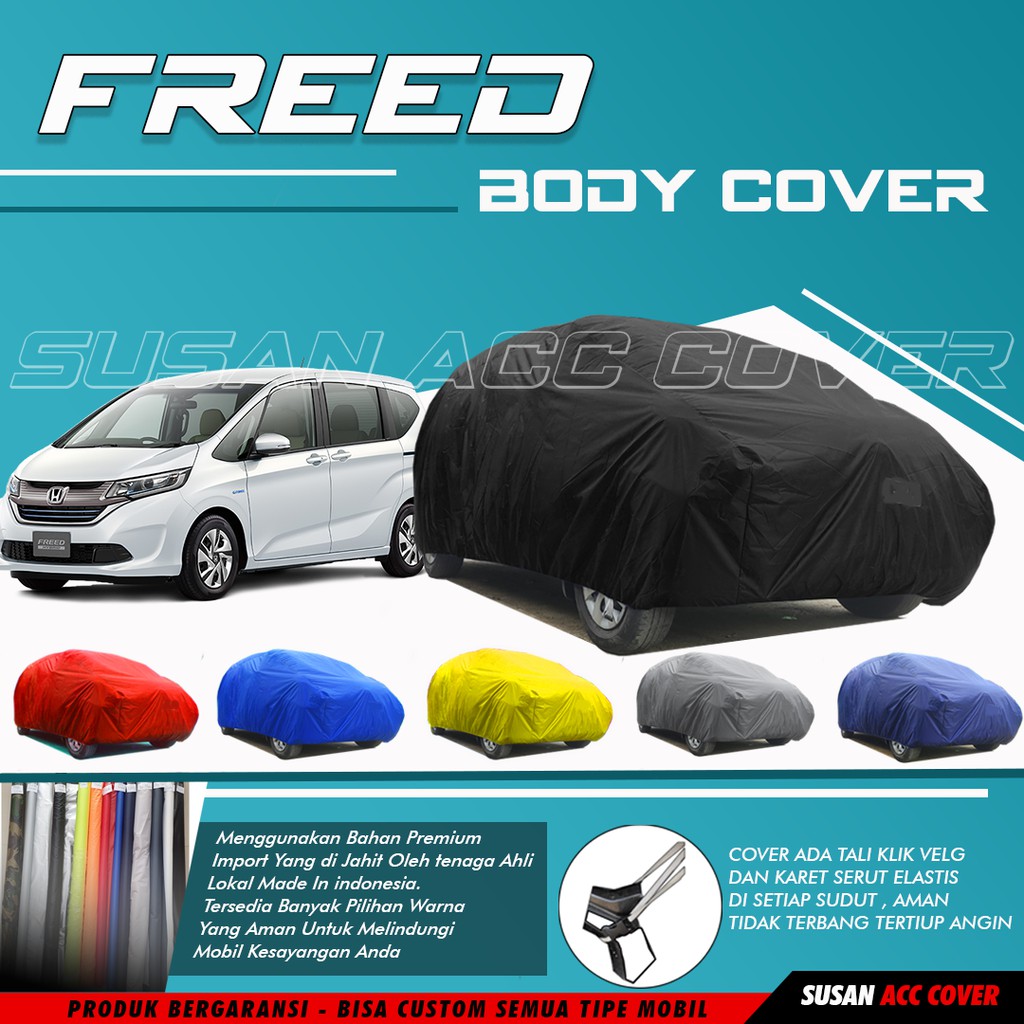 Cover Mobil Freed Sarung Mobil Freed/Honda Freed/calya/sigra/brio/agya/ayla/avanza/xenia/mobilio