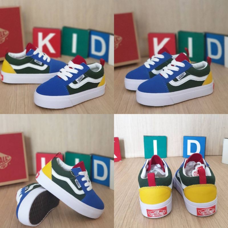 OBRAL SEPATU ANAK KECIL VANS OS NEW COLOR KIDS (20-35) GRADE ORI