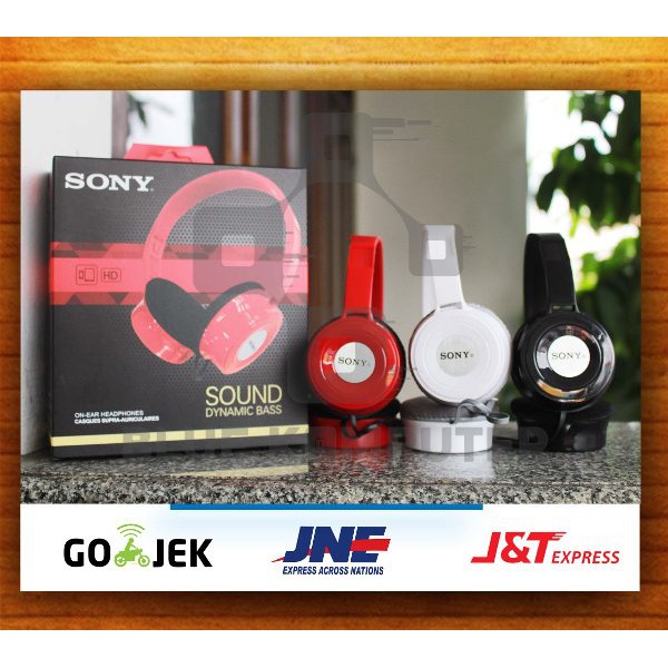 Headphone Sony DYNAMIC dan mic - HEADSET - SONY DYNAMIC