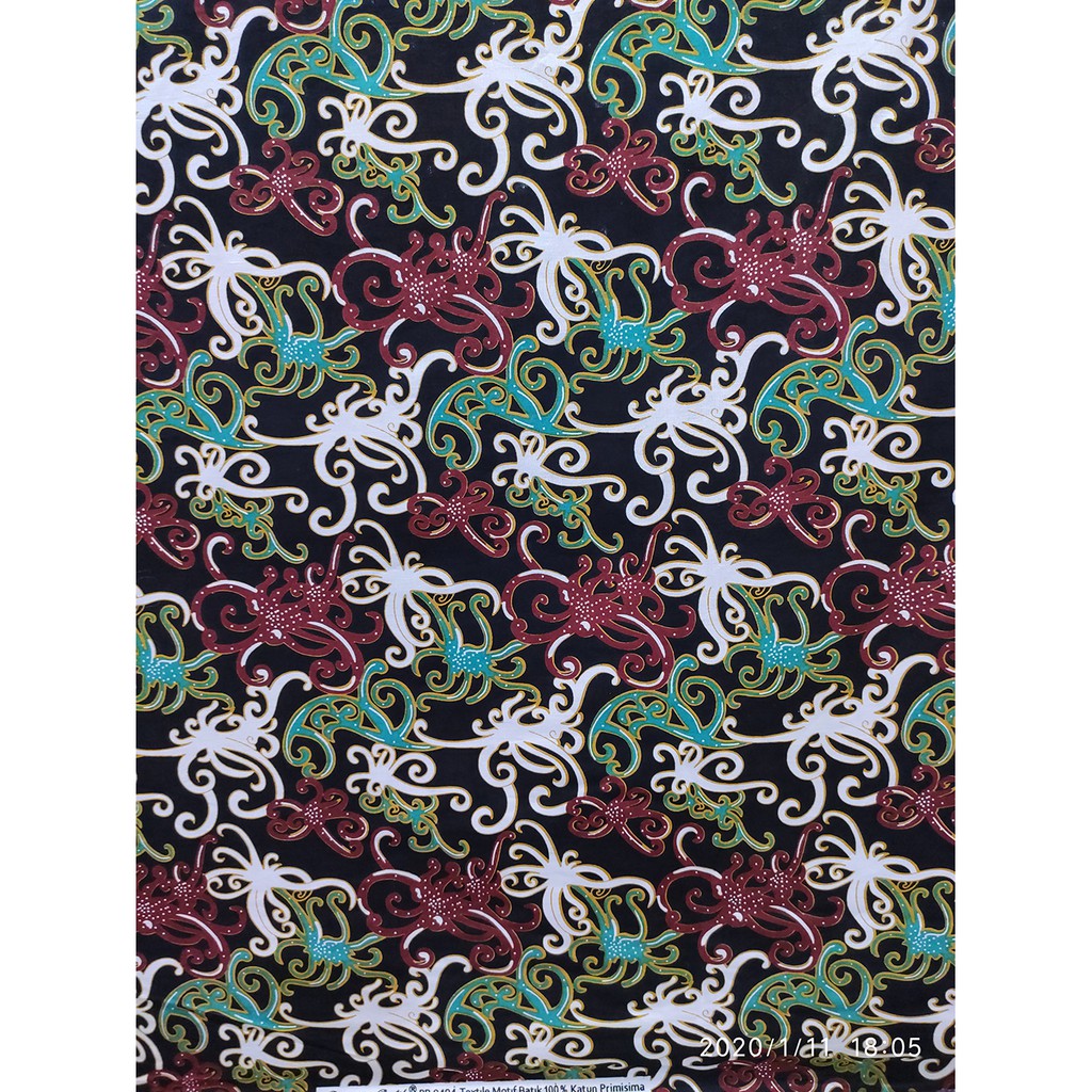 Kain Batik Katun BP9494 Hijau