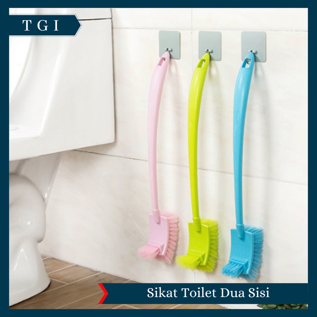 TGI - SIKAT KLOSET WC LANTAI TOILET 2 SISI BULU KAMAR MANDI SERBAGUNA SIKAT SERBAGUNA