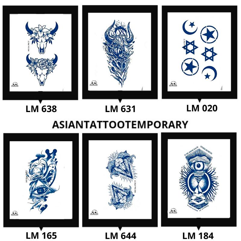 SEMI PERMANEN &quot;ILLUMINATI-ALL SEEING EYE-SATANIC-PENTAGRAM-BAPHOMET&quot;