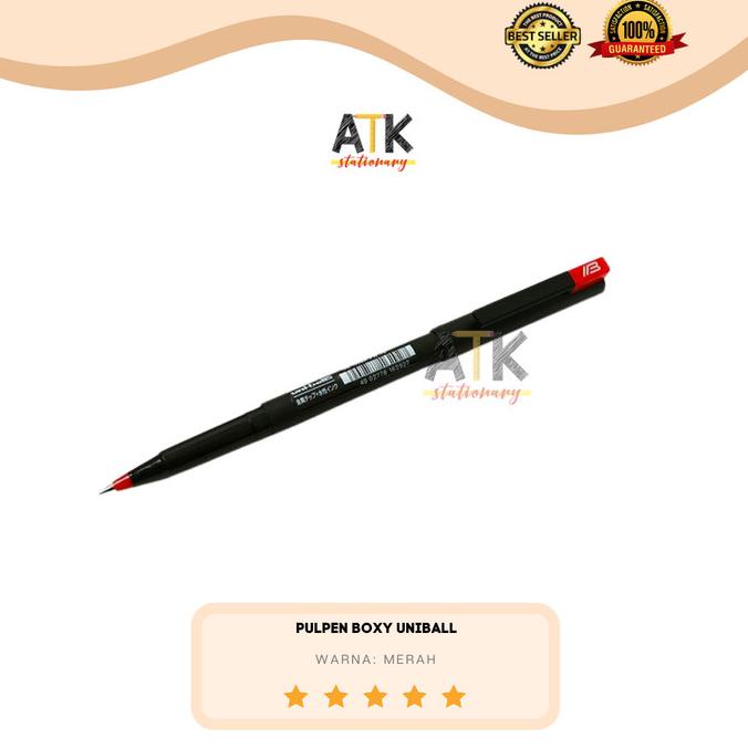 

Office & Stationery | Alat Tulis | Pulpen Boxy Uniball/ Uni Ball Ub-105 Atk | Best Seller