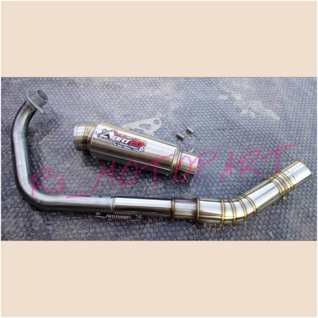 Knalpot Full Set Tiger Old/New Revo/Revolution Type R2 Short ABRT20