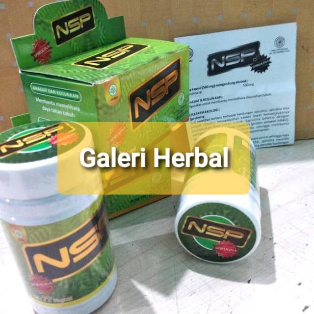 NSP NEO SPIRULINA 77KAPSUL ORIGINAL SPURULINA