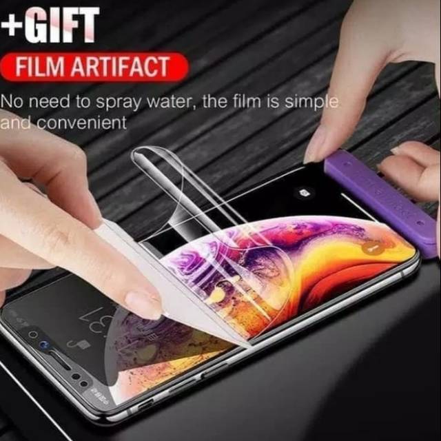 ANTI GORES ANTI SHOCK HYDROGELL IPHONE XR FULL PROTECTION