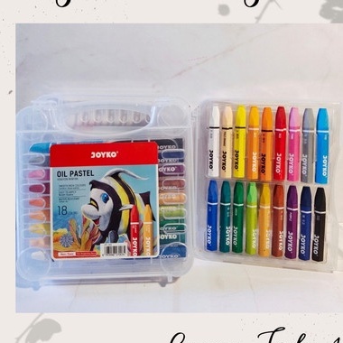 

Joyko Crayon 18 Colors / Oil Pastel