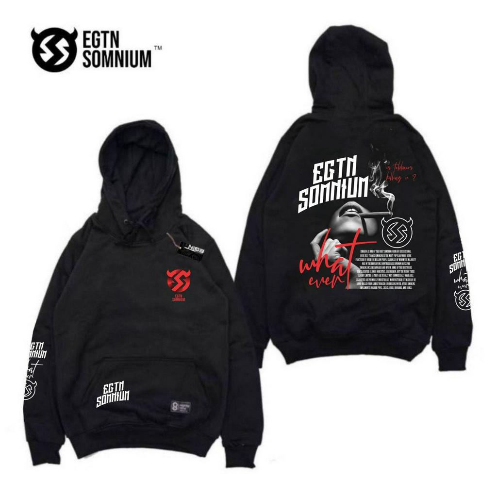 Hoodie Sweater Pria Somnium/ Hoodie Pria dan Wanita Aesthetic Font acak unisex