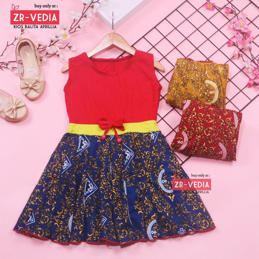 Dres Angel uk 3-4 Tahun KODE B /Dress Balita Dres Anak Perempuan Import Yukensi Murah Grosir